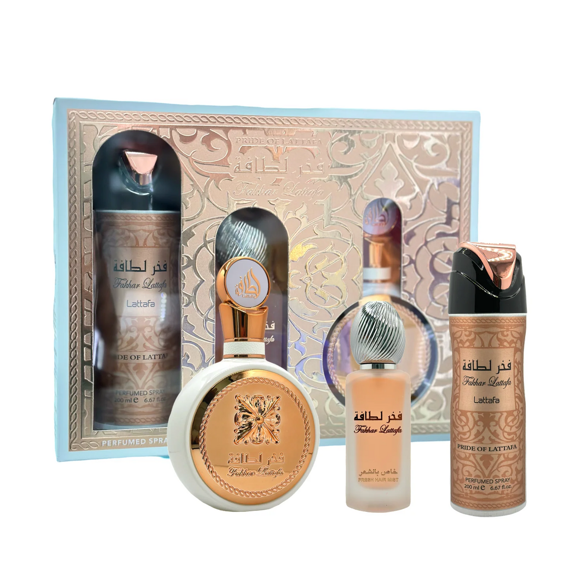 Fakhar rose sets 3 pcs