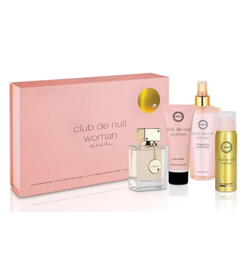 Club de nuit woman set 4 piezas