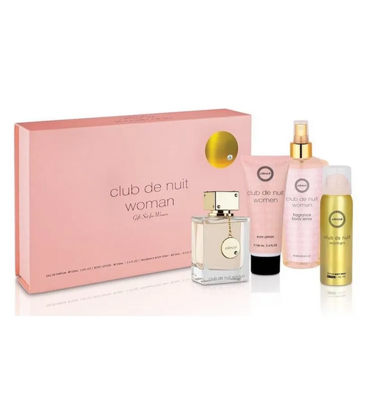 Club de nuit woman set 4 piezas
