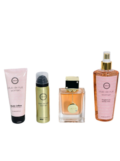 Club de nuit woman set 4 piezas