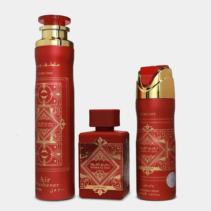 Set Badee Al Oud Sublime 3 Pcs  Unisex