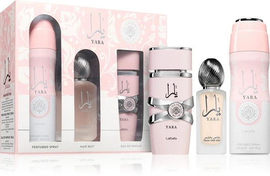 Yara fragance SET 3 PCS -Perfume-travel-hair
