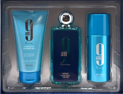 9 am set	3 pcs -perfume-gel-desodorante
