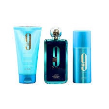 9 am set	3 pcs -perfume-gel-desodorante